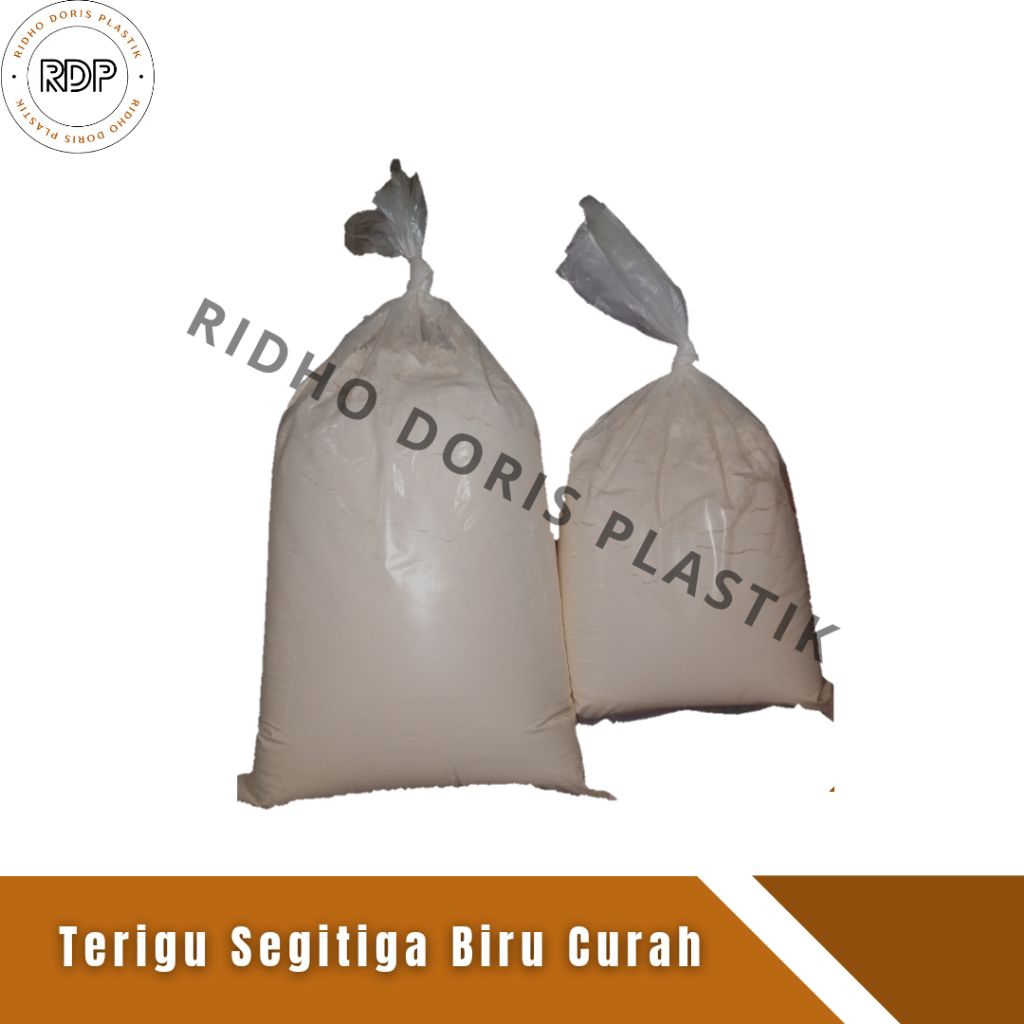 

Tepung terigu segitiga biru curah