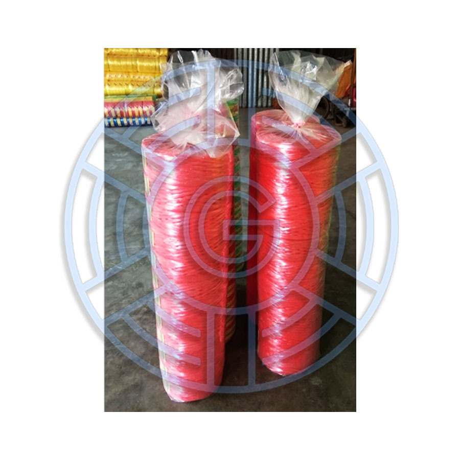 

1 Bal / Batang Tali Plastik Rafia Warna 5 Kg Merek Ayam Mas / Gapura / Jeruk