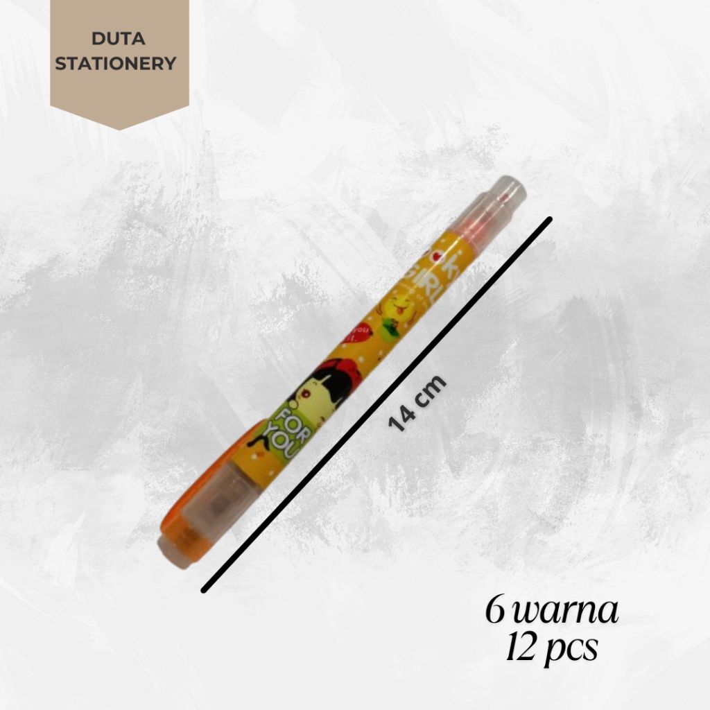 

12 PCS STABILO BOLAK BALIK CHOSCH CS-172