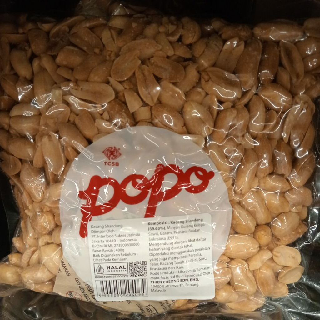 

Popo Shandong Peanut Kacang 400g