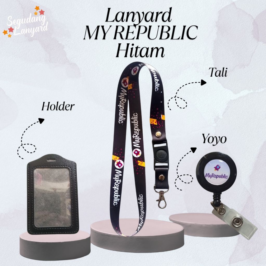 

TALI GANTUNGAN ID CARD KARTU NAMA MY REPUBLIC/LANYARD MY REPUBLIC TERMURAH!!!!