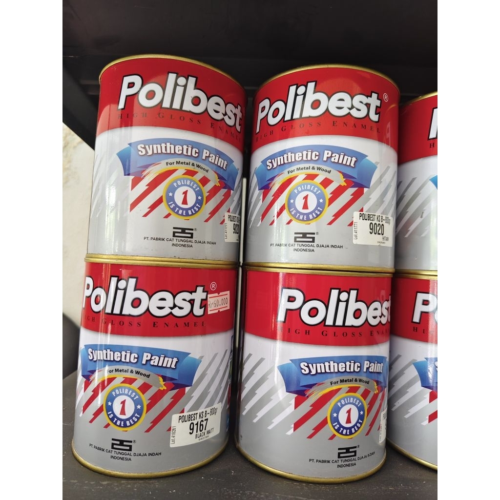 CAT KAYU & BESI polibest 800gr