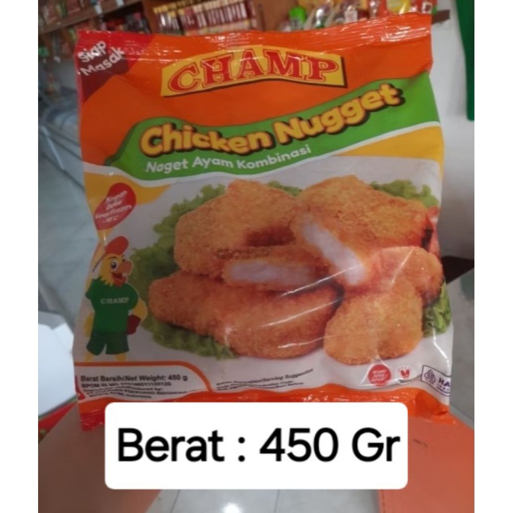 

Champ Chicken Nugget 450gr