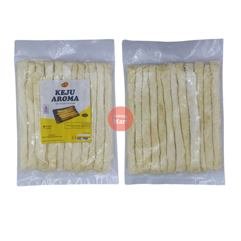 

NisoFood Keju Aroma Isi 12pcs Frozen Halal Cemilan Beku