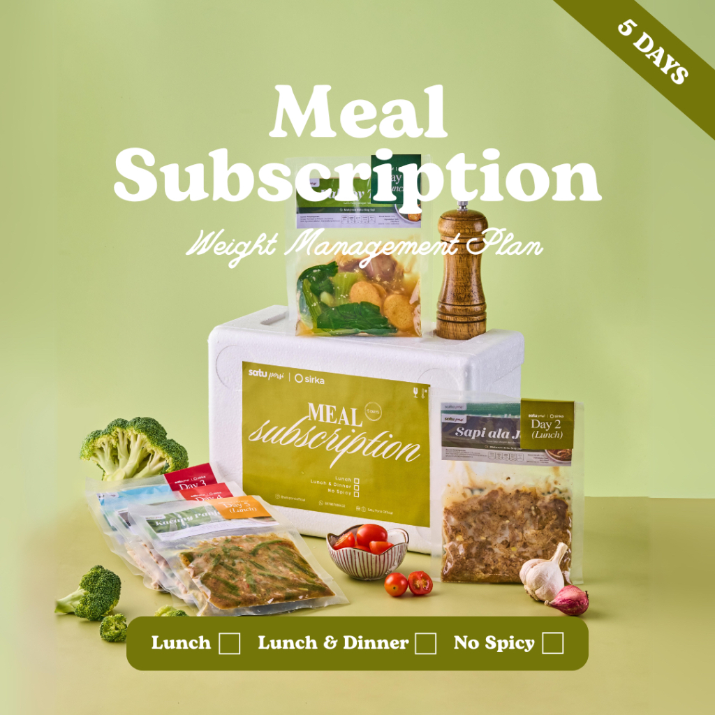 

Satu Porsi 5 Days Meal Subscription: Weight Management Plan