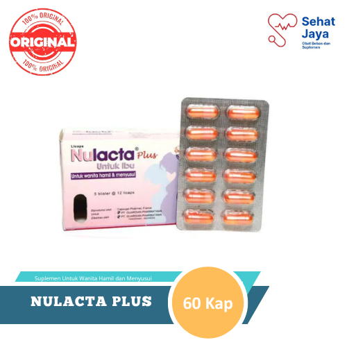 NULACTA PLUS KAPSUL, Suplemen Kesehatan Untuk Ibu Hamil dan Menyusui