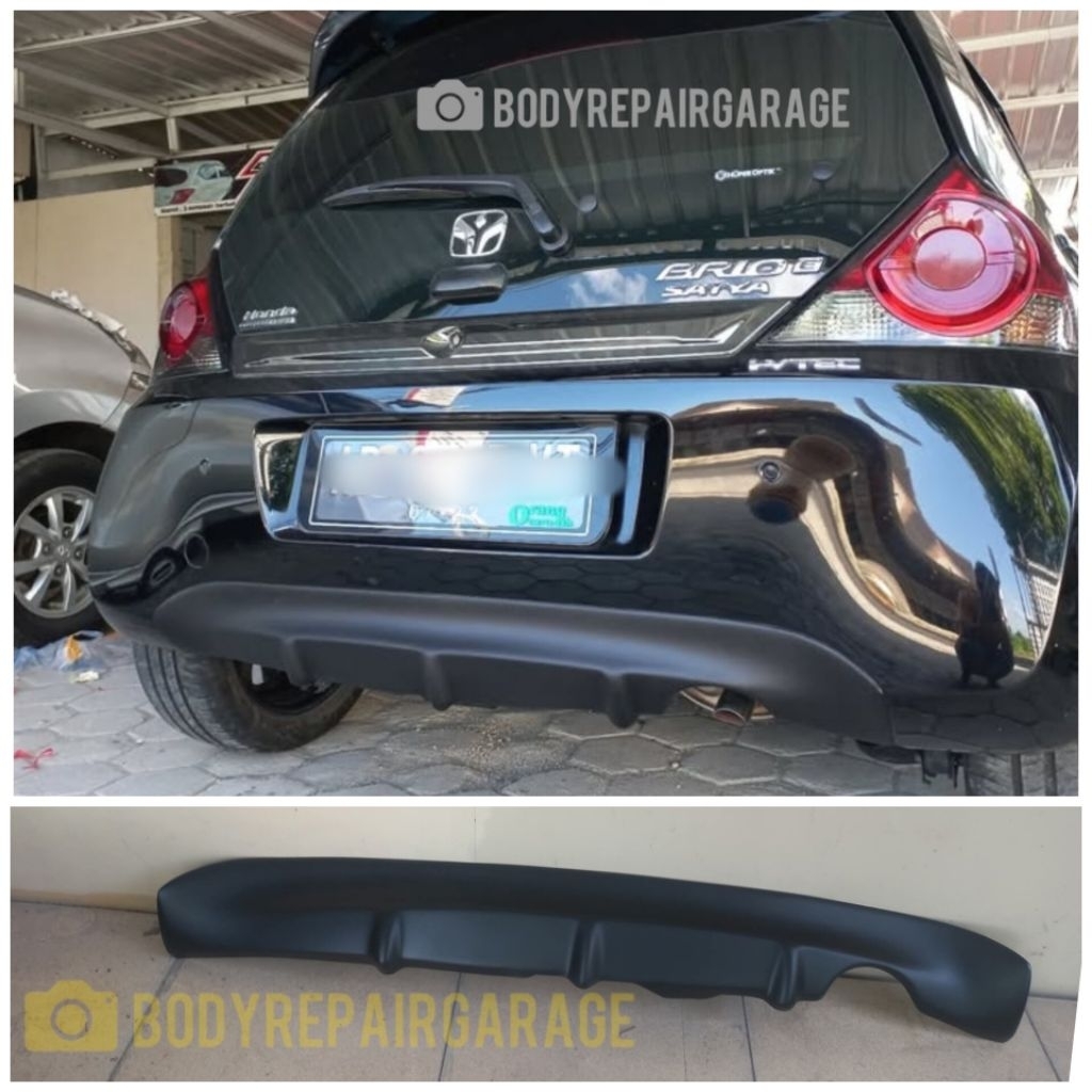 diffuser brio old 2013-2018 | black gloss