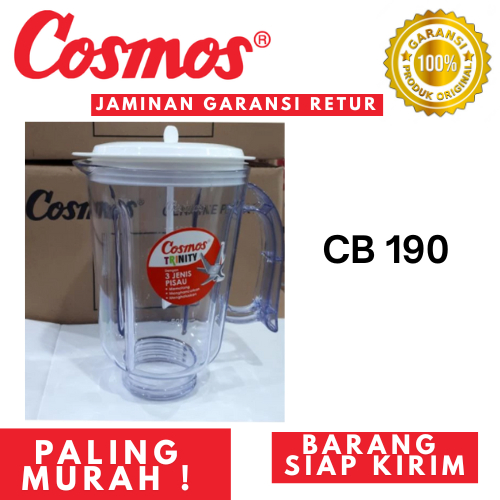 Gelas Blender Jus Cosmos CB-190 / Gelas Blender Cosmos CB 190