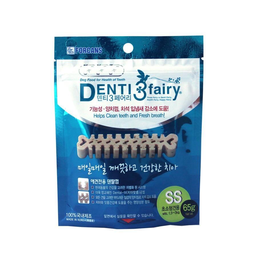 Forcans Denti 3 Fairy | Dog Snack Korea | Dental Snack Anjing