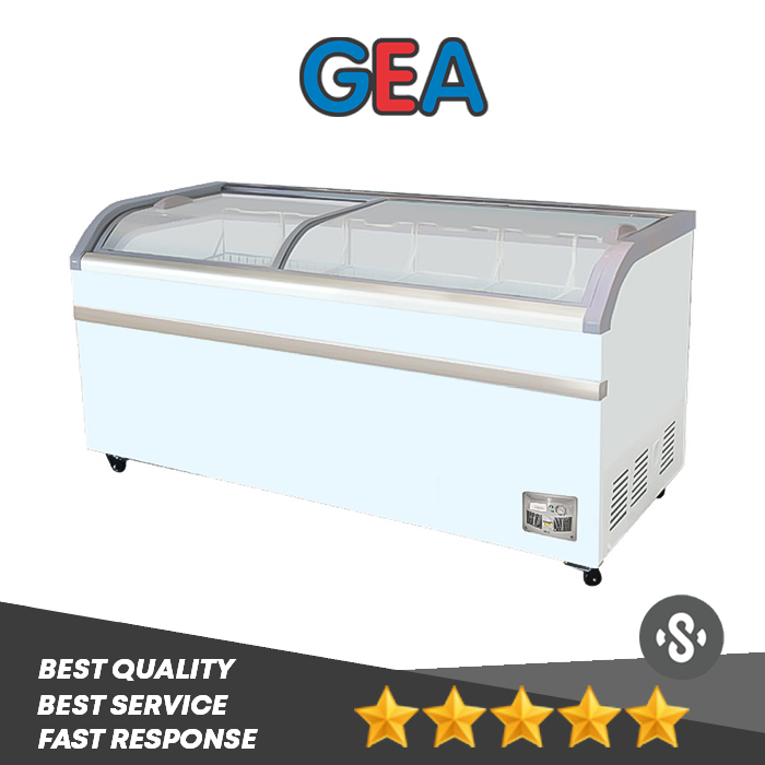 Gea Curve Sliding Glass Freezer SD 700 BY / SD 700BY 700Liter