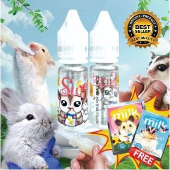 BOTOL SWEET - BOTOL SUSU HAMSTER GRATIS SUSU Tempat Minum Hamster Dot Susu Bayi Hamster Spet Susu Ha