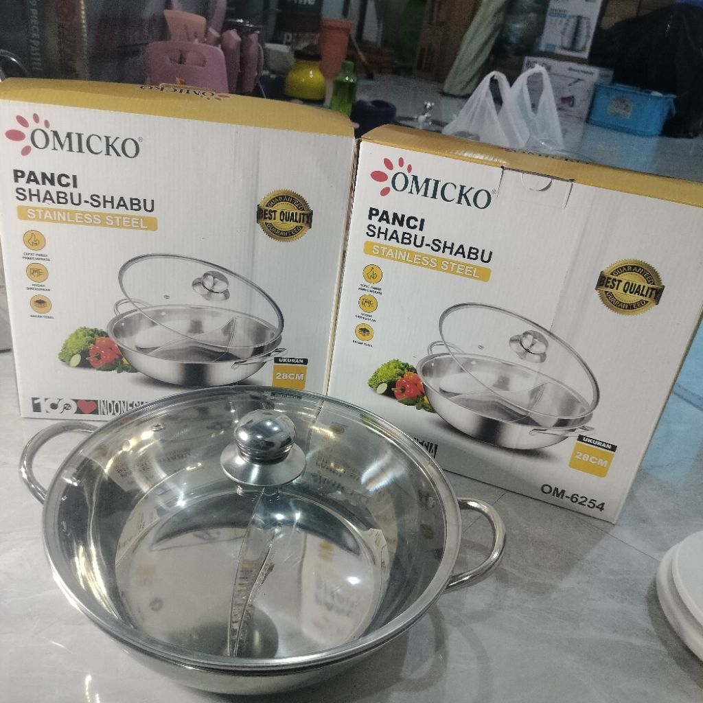 OMICKO PANCI SHABU-SHABU / STAINLESS STEEL