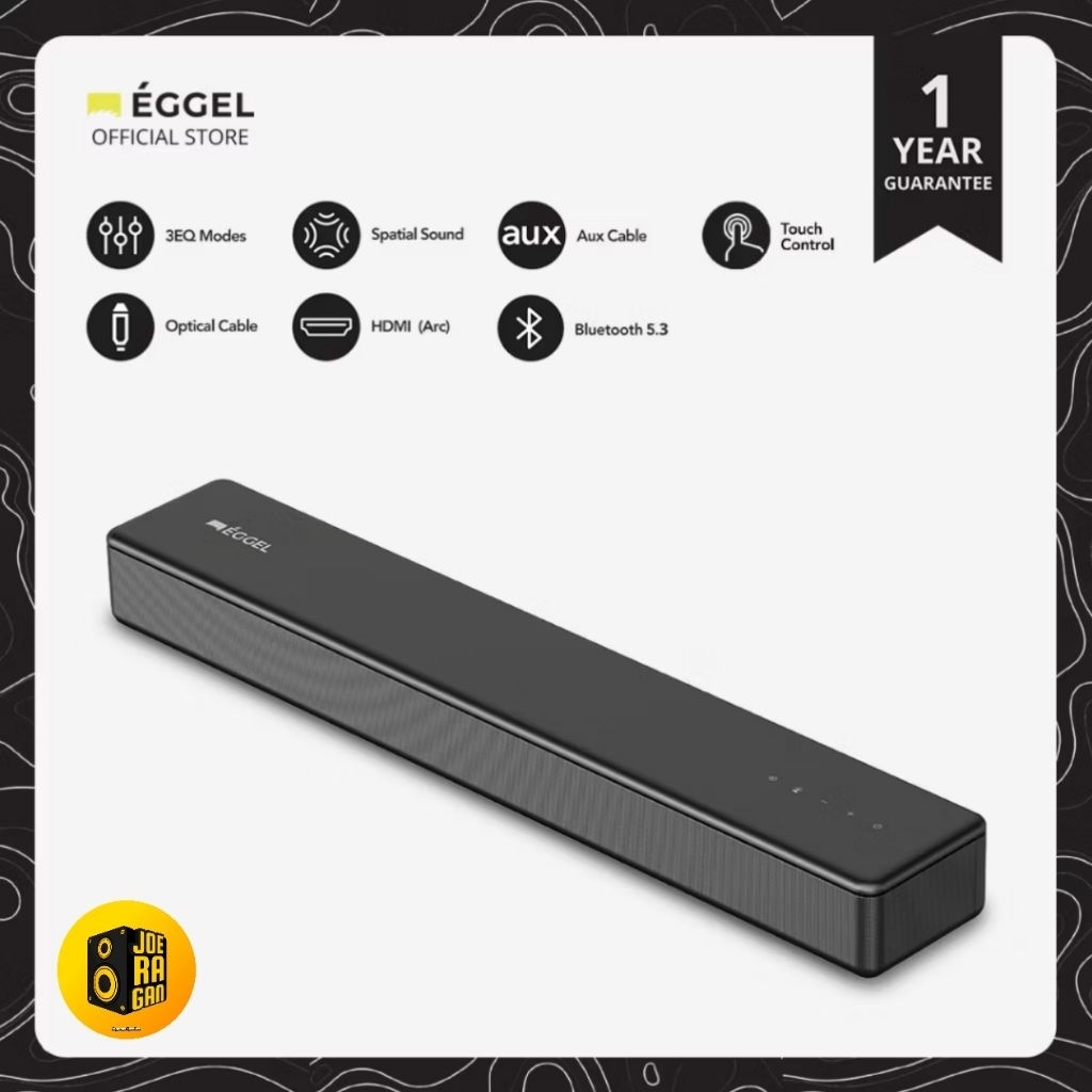 Eggel Stage Soundbar built-in Subwoofer