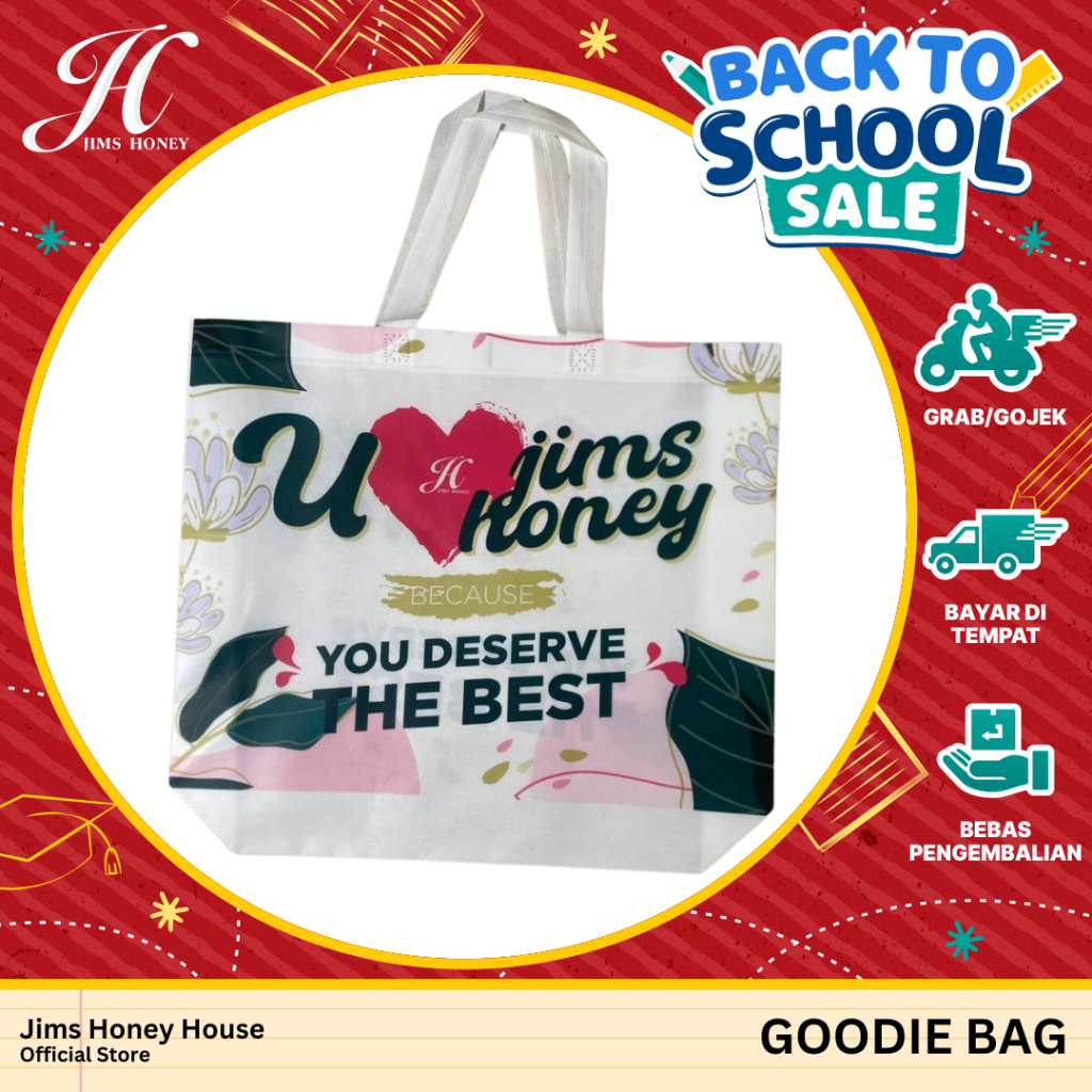 

GOODIE BAG BESAR TAS BELANJA JIMS HONEY