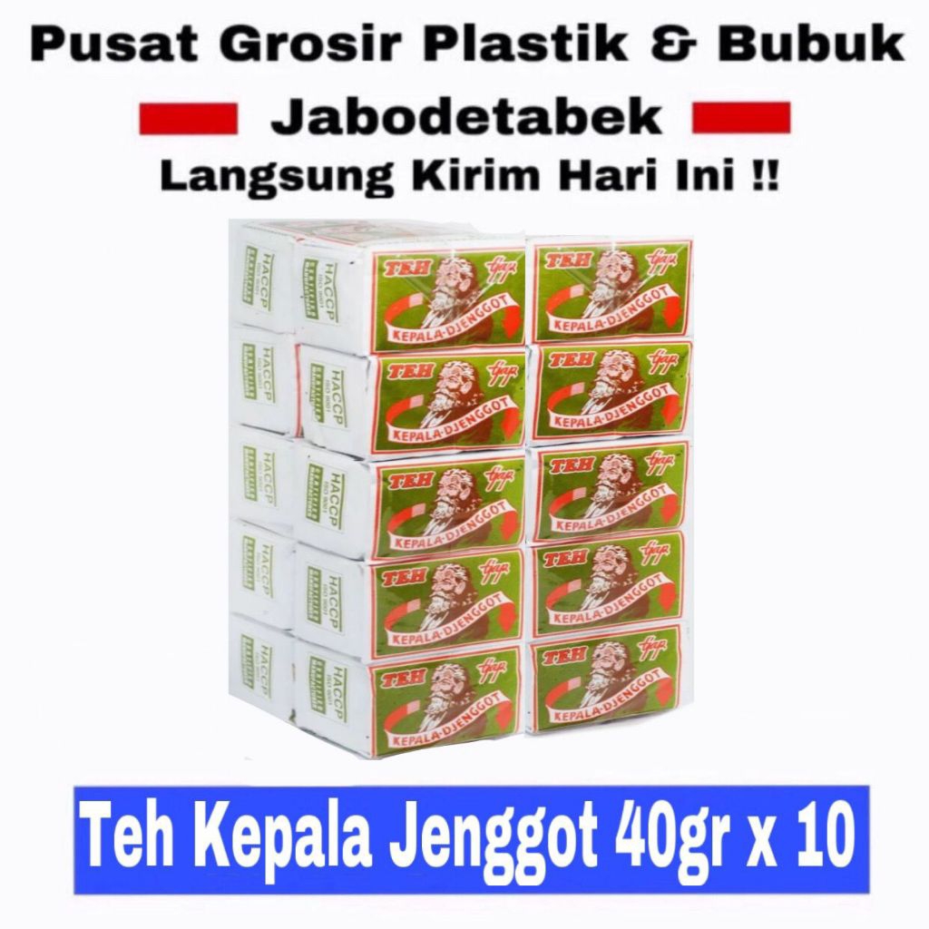 

Teh Kepala Djenggot Teh Tubruk Jawa Kepala Jenggot 40gr isi 10 Bungkus