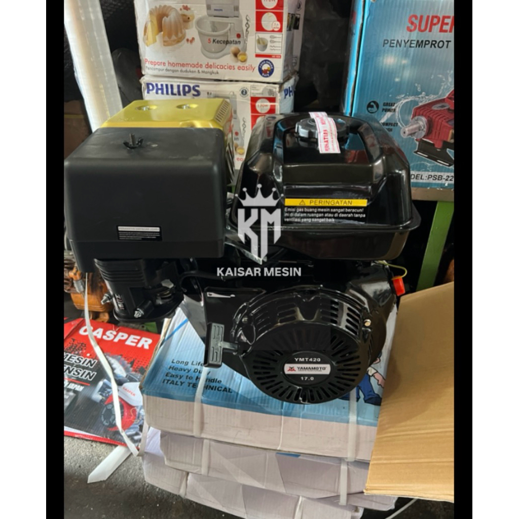 Mesin Penggerak Bensin Serbaguna YAMAMOTO YMT 420-B Lambat Gasoline Engine YMT 420 Yamamoto Putaran 