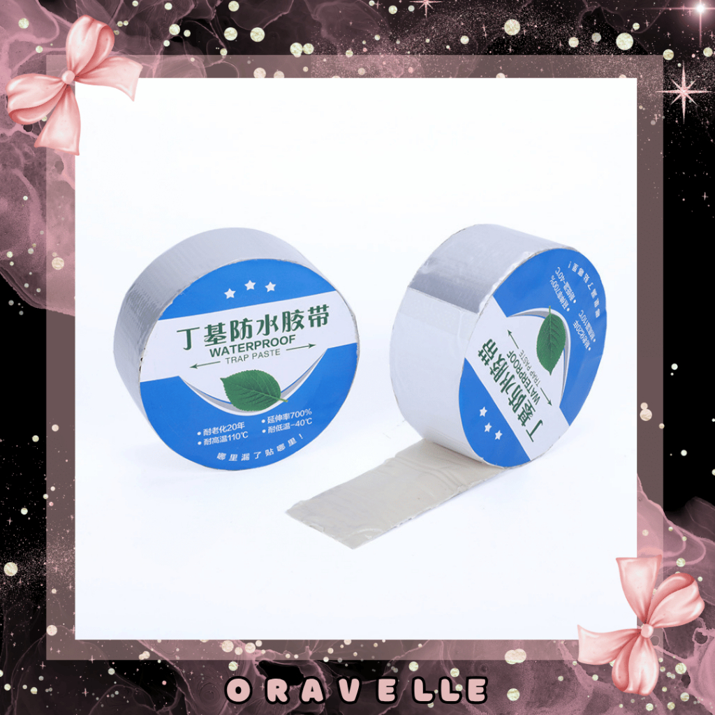 ORAVELLE  Lakban Alumunium / Lakban Anti Bocor / Lem Anti Air Alumunium / Lakban Anti Bocor Waterpro