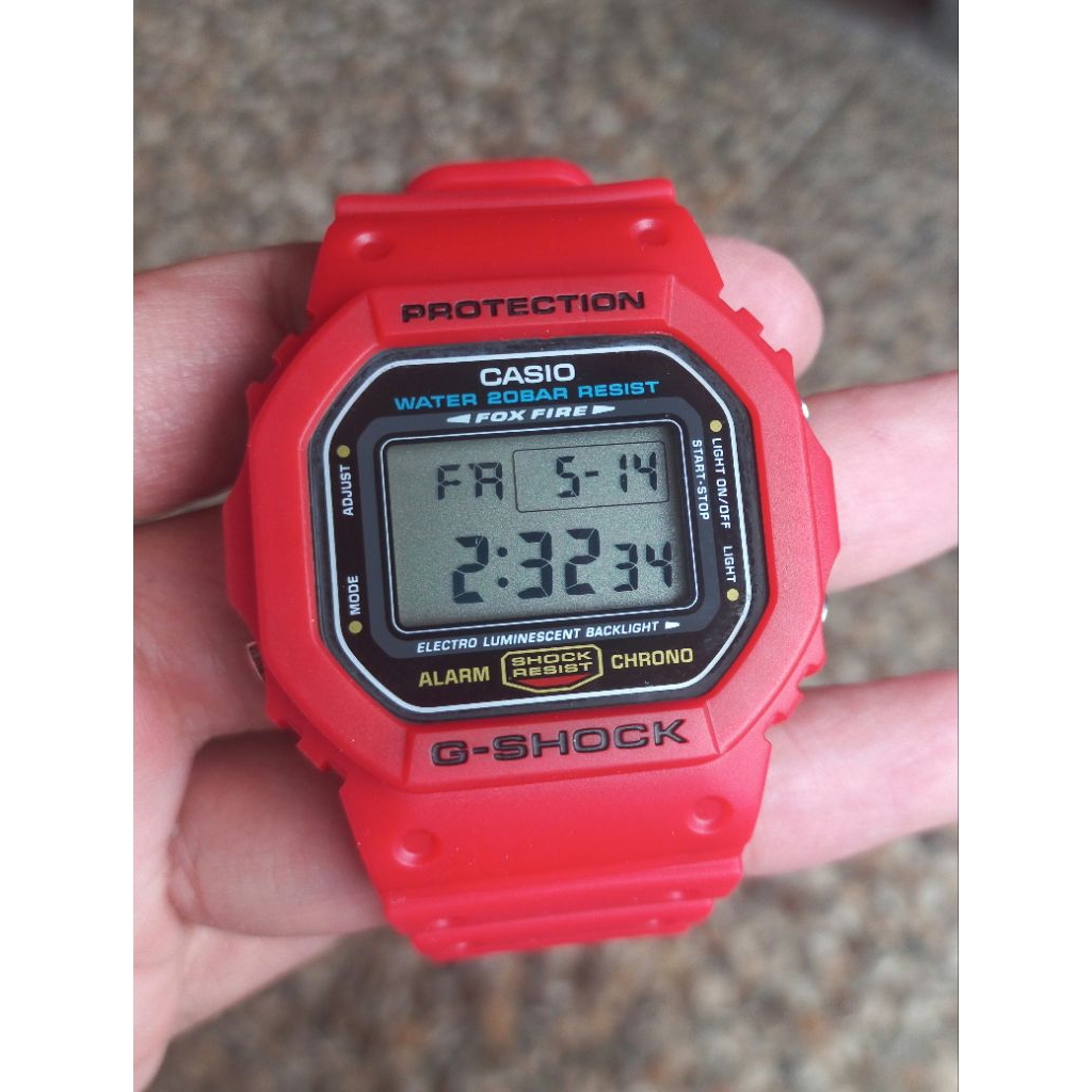 Casio G-Shock DW-5600E Second/Bekas/Preloved