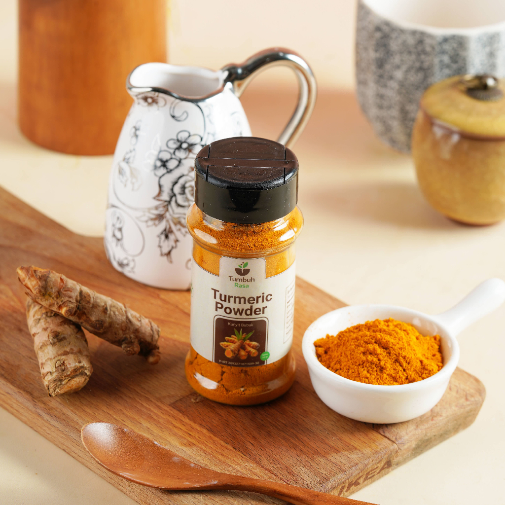 

Bumbu Dasar Kunyit Bubuk Tumbuh Rasa - 100% Murni, Organik, Non MSG