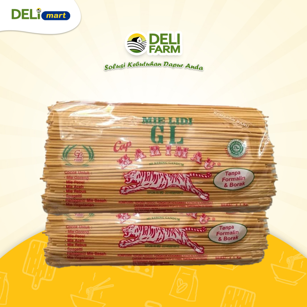 

Deli Mart MIE LIDI CAP GL HARIMAU 500 GRAM by Deli Farm