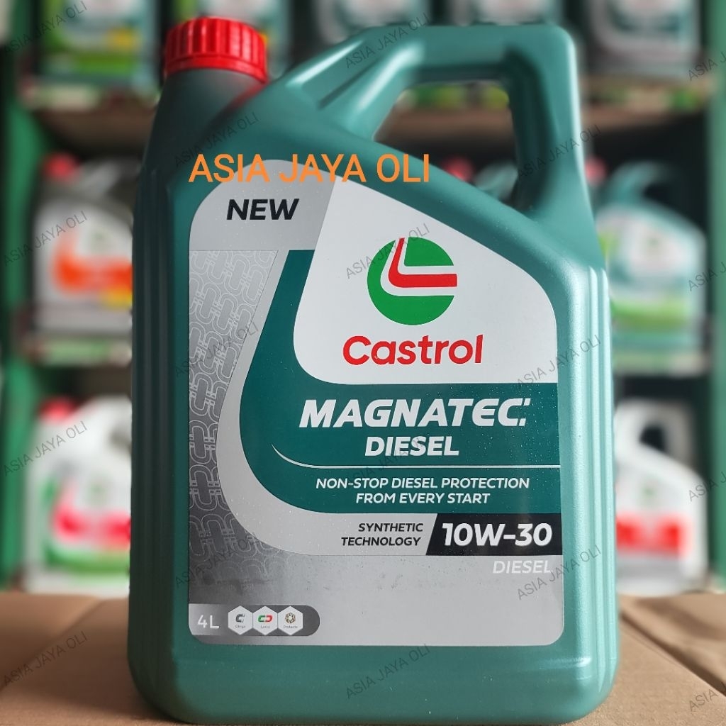 Oli Mesin Mobil Castrol Magnatec Diesel 10W-30 4 Liter