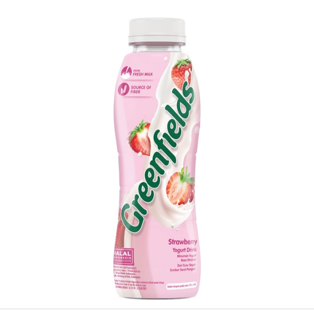 

Greenfields Minuman Yogurt Strberi 240 ml