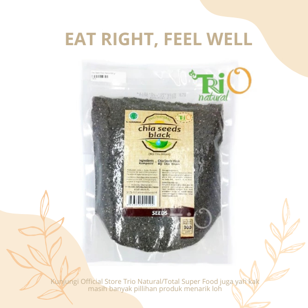 

TRIO NATURAL Black Chia Seeds 900 gram