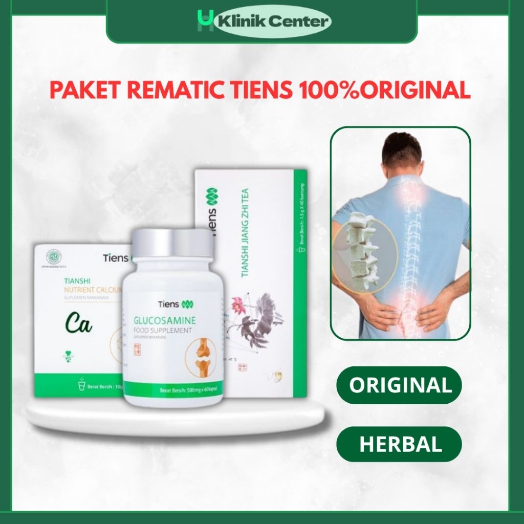 PAKET REMATIK TIENS 100%ORIGINAL KAPSUL CHINA