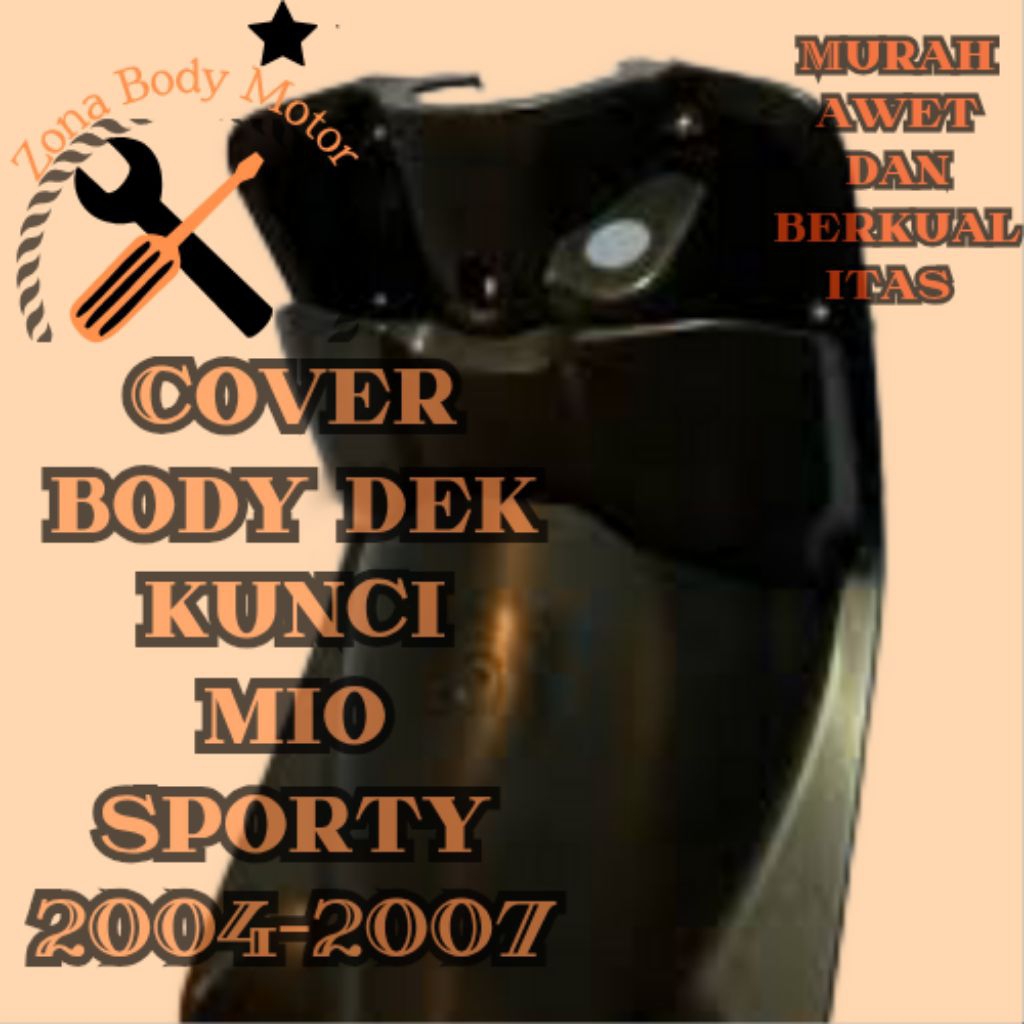 Body Motor Mio Sporty Tahun 2003-2007-Cover Body Injekan Kaki Mio Sporty Original -Termurah