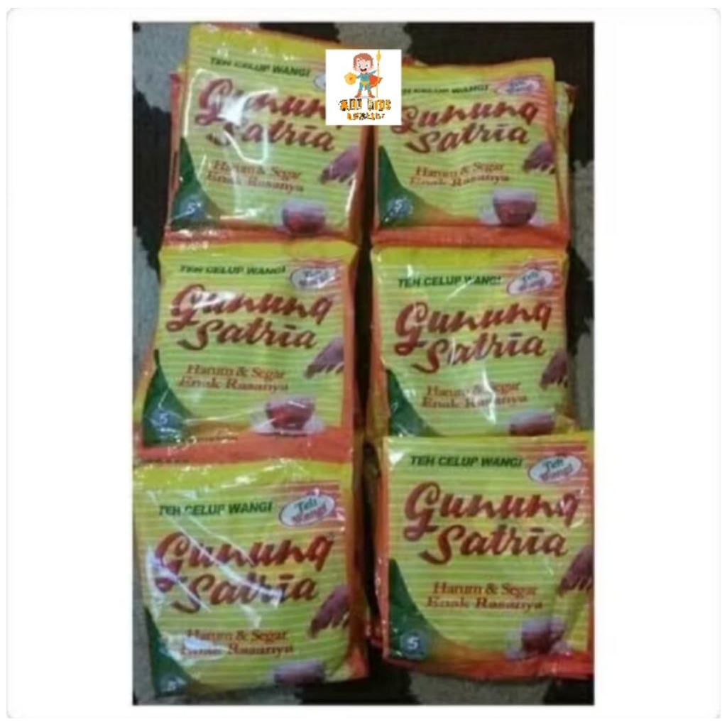 

Teh Gunung Satria Renceng 12 Sachet (5 Kantong)