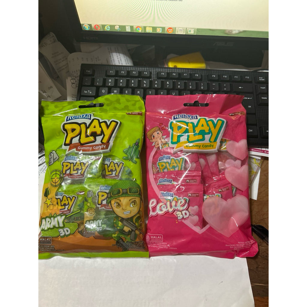 

RELAXA PLAY 108gram sak isi 9