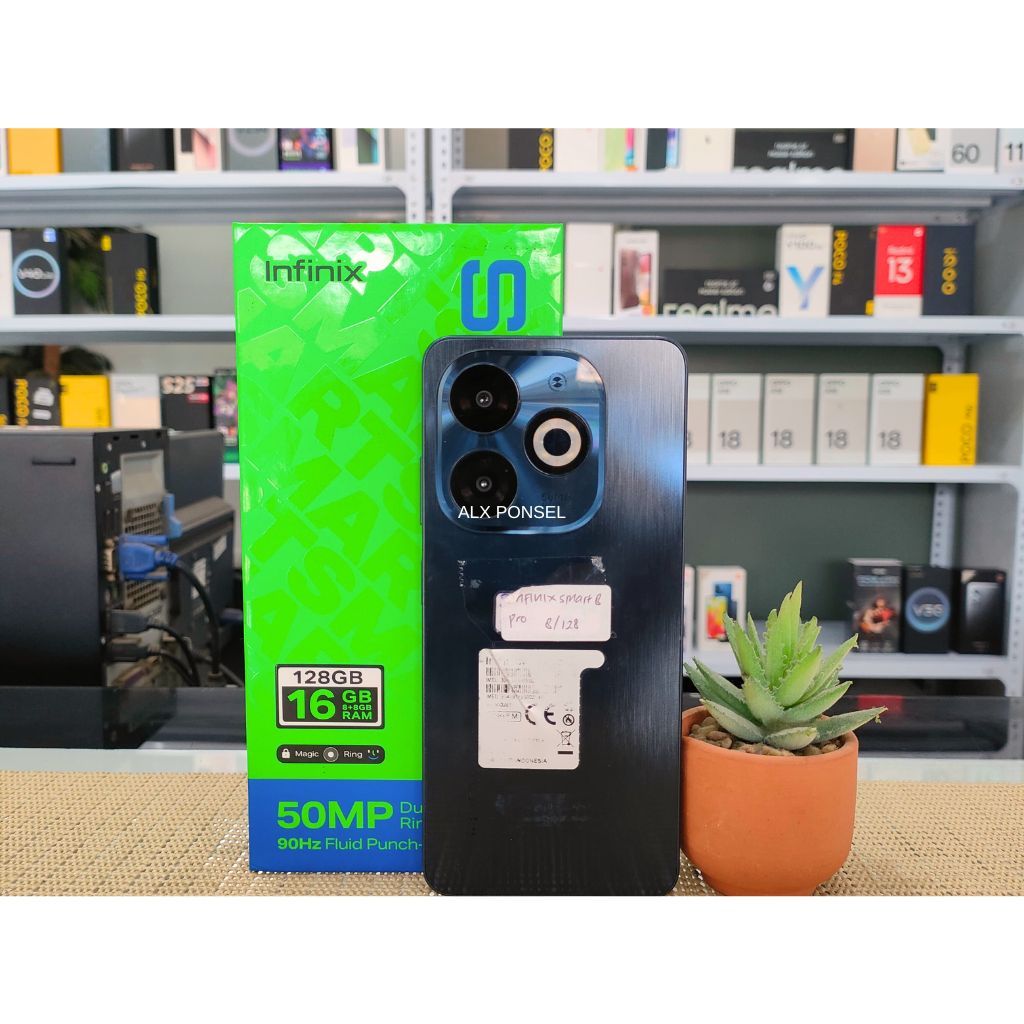 INFINIX SMART 8 PRO 8/128 SECOND FULLSET ORIGINAL