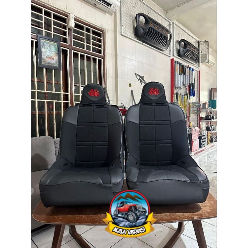 Jok Kursi Mobil Master crab Racing Offroad Bucket Barang Impor