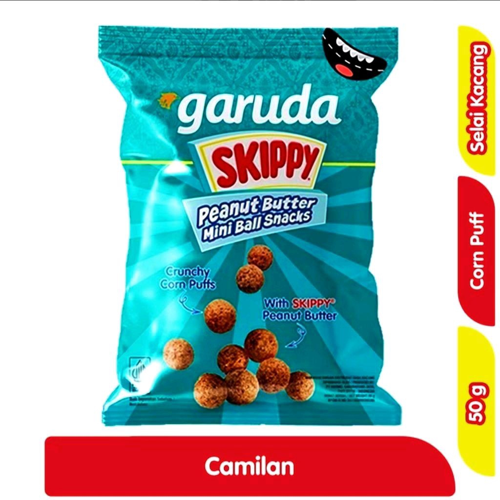 

Garuda SKIPPY peanut butter chocolate wafer Ball 50gr