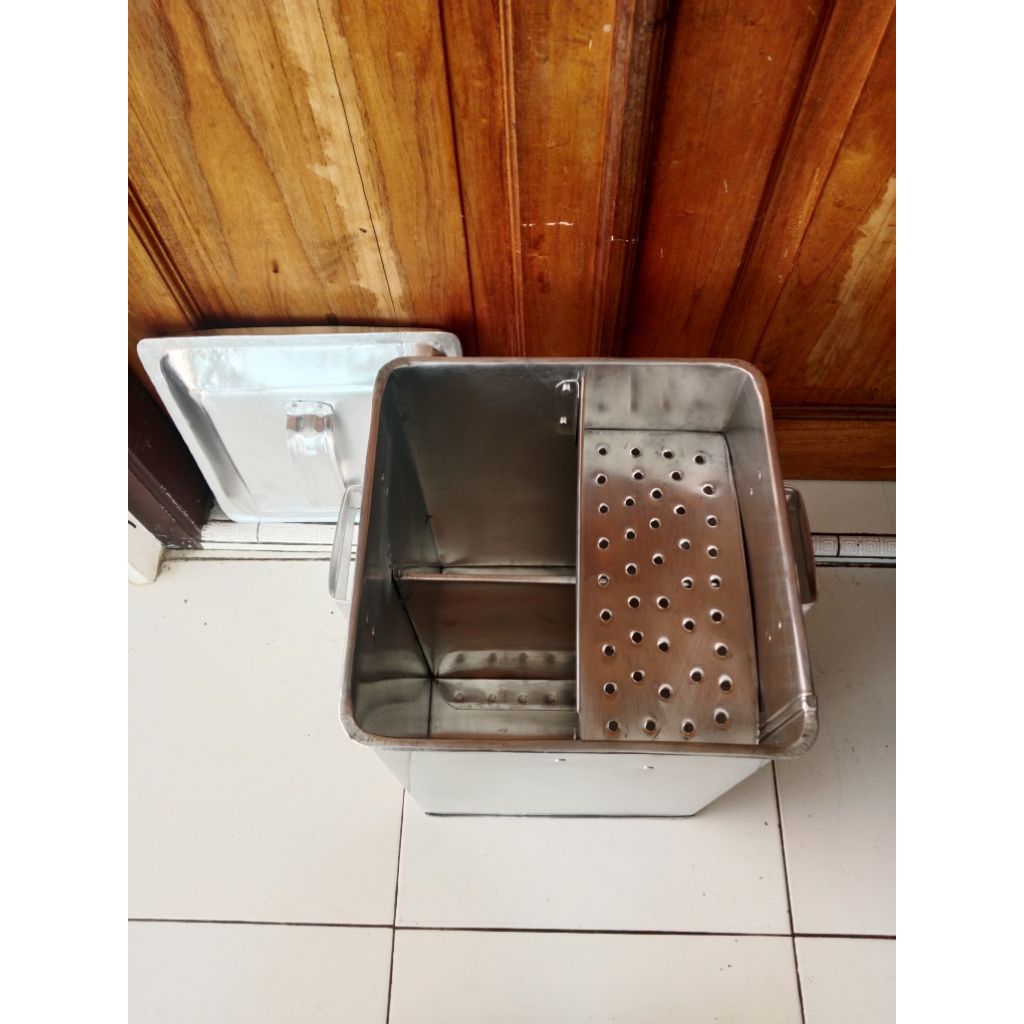 dandang kotak mie ayam bakso / dandang pentol / dandang persegi / dandang kotak / dandang segi empat