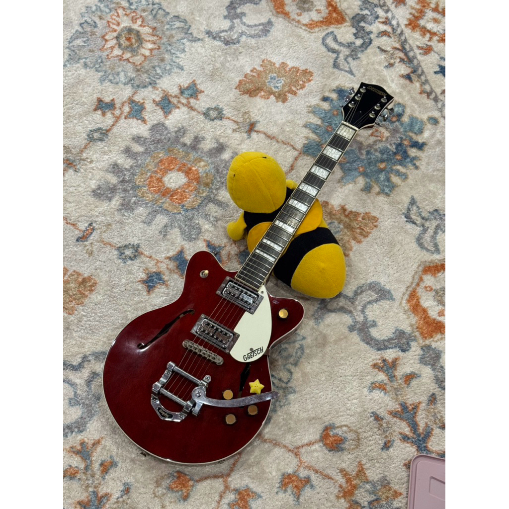 Gretsch Streamliner G2655T cemterblock semi hollow red walnut