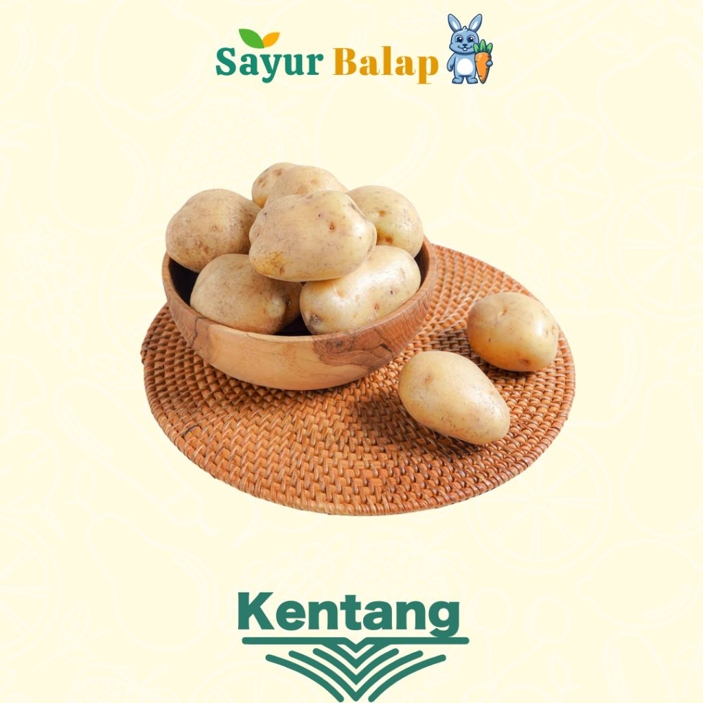 

Kentang - 250 Gram - Sayur Balap Lampung