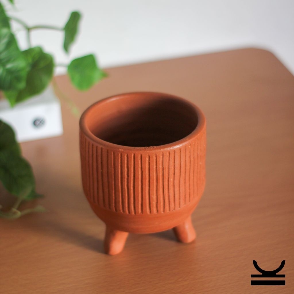 (PBX25) Pot Gerabah | Pot Terakota | Pot Tanah Liat | Pot Tanaman | Pot Bunga | Aesthetic