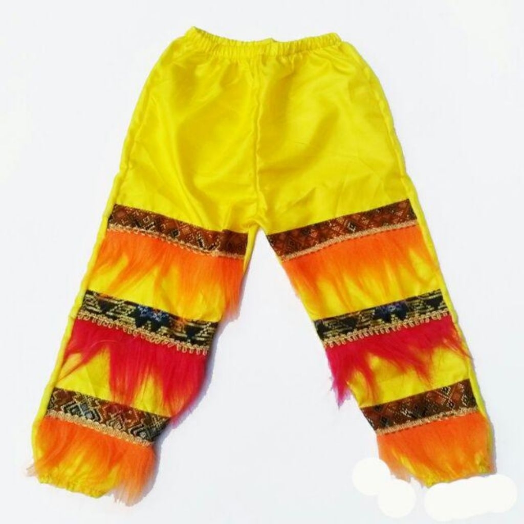 celana barongsai anak