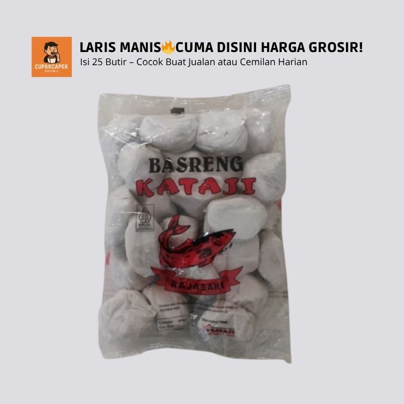 

Basreng Mentah Isi 25 Butir – KATAJI Original Rasa Gurih | Harga Grosir