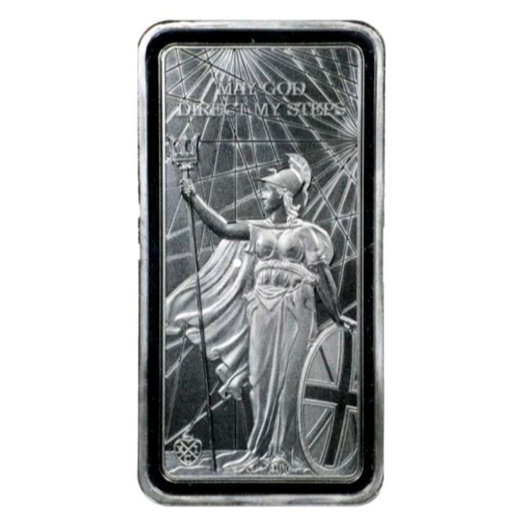 Koin Perak 10 oz Lady Liberty Saint Helena