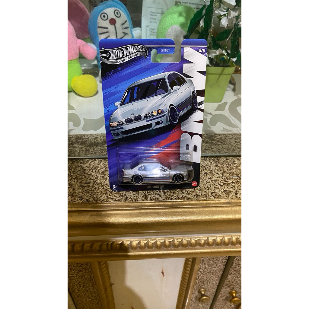 Hot Wheels 2001 BMW M5 - Silver Series | Diecast Langka Kolektor Item