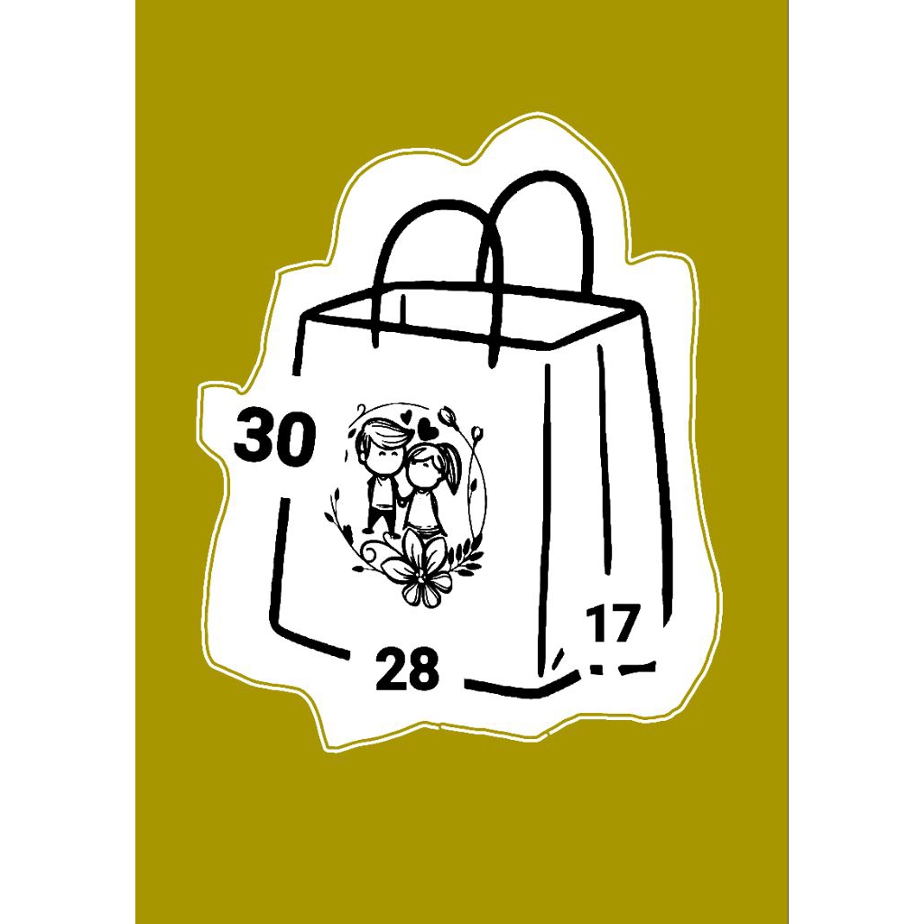 

paperbag bunga 28 x 17 x 30 sablon