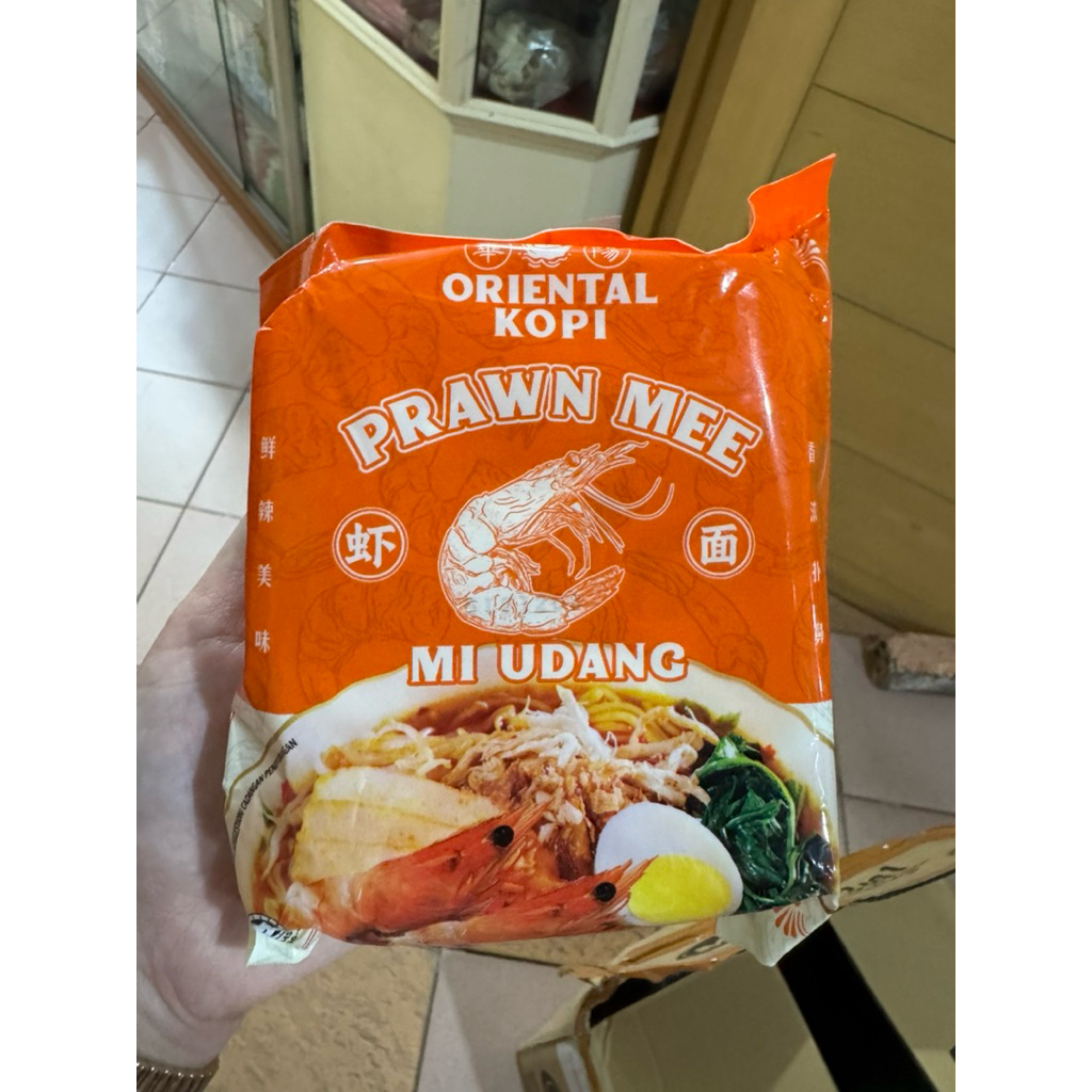 

oriental kopi prawn mee mi udang
