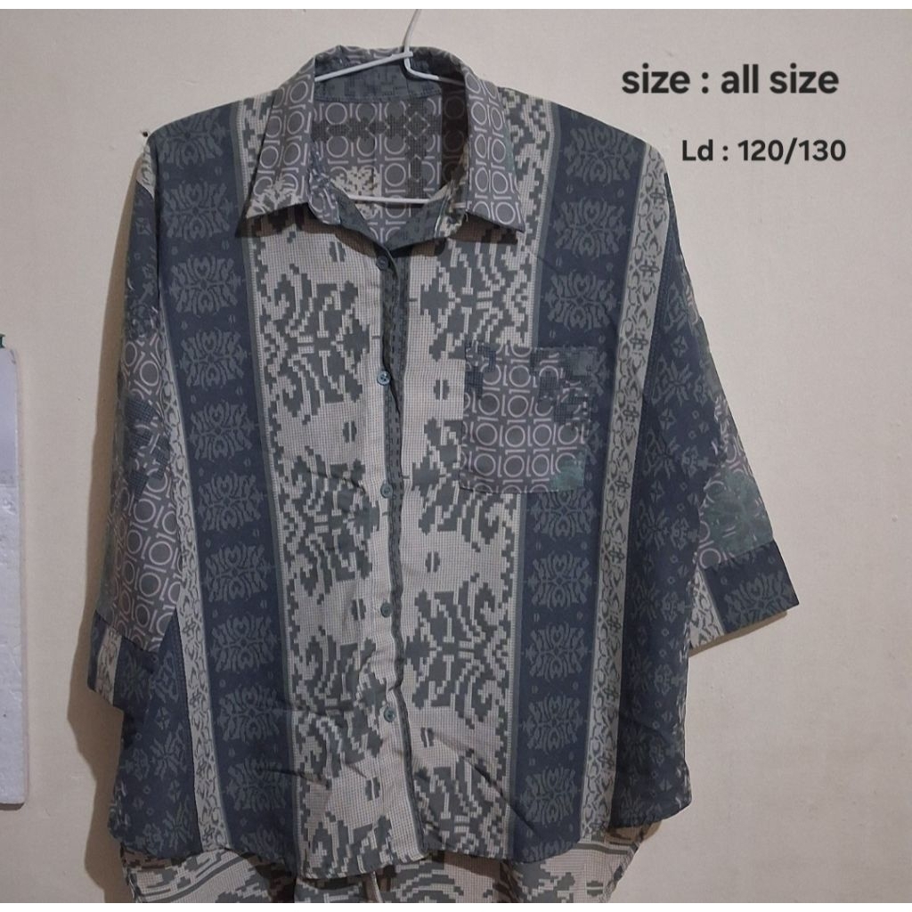 Kemeja Batik Wanita | Preloved_byUni