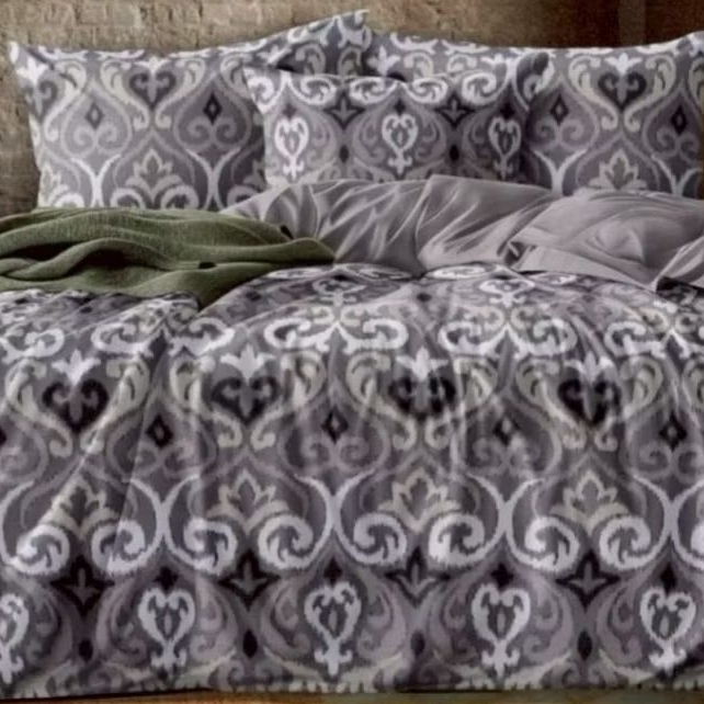 Sprei katun jepang motif batik homemade