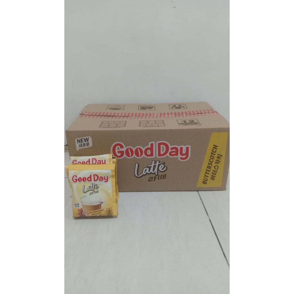 

Kopi Sachet Good Day Latte Butterscotch 1 Dus