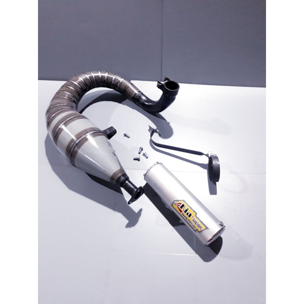 knalpot vespa racing KIRI gianelli kia muffler