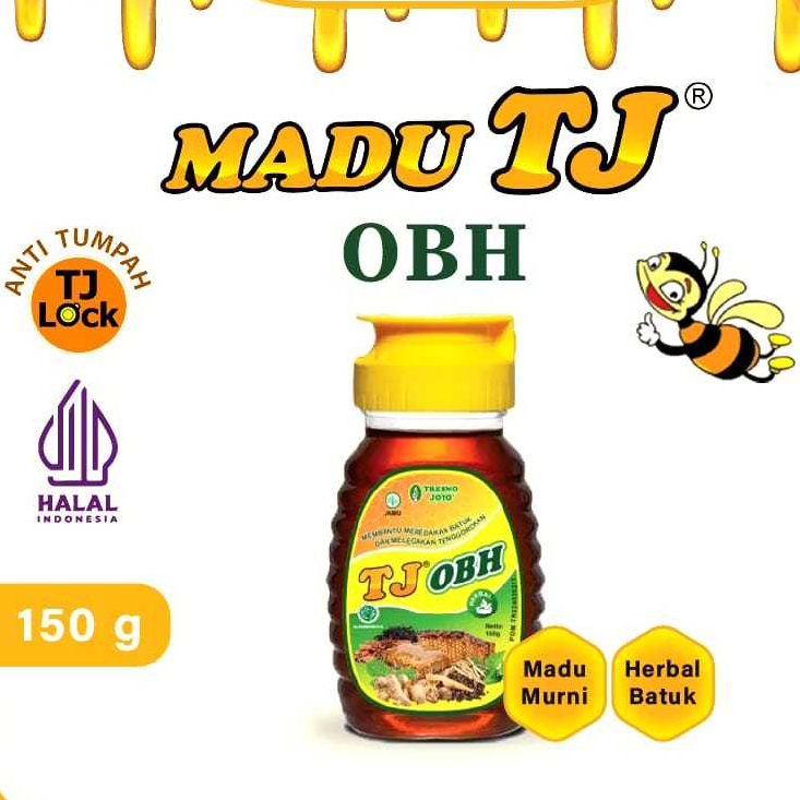 TJ OBH 150gr - Obat Batuk Herbal Madu Alami
