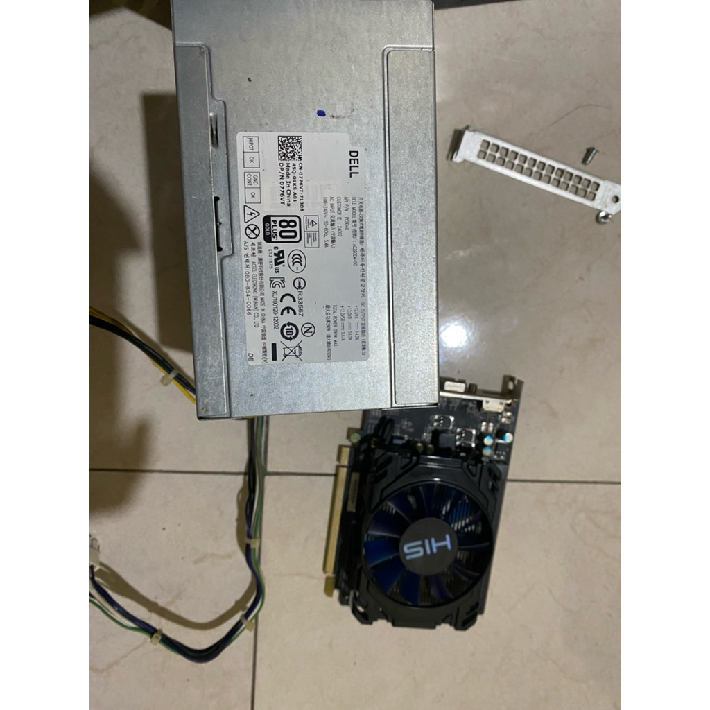 VGA r7 250 ddr5 + psu